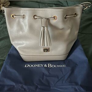 Dooney & Bourke Metallic Silver Shoulder Bag